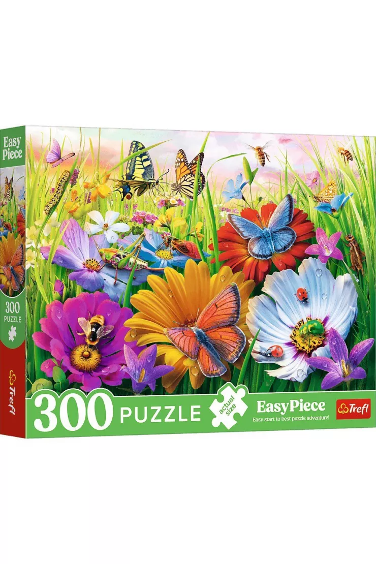 Easy Piece – Insects in the Meadow Puzzle (300 Pieces)