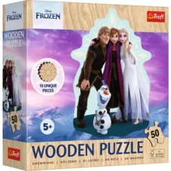 Frozen Wooden Puzzle 50 Pieces Frozen Favorites