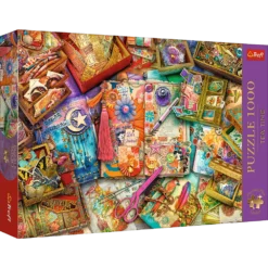 Jigsaw Puzzle 1000 Premium Plus Tea Time Journalist's Desk