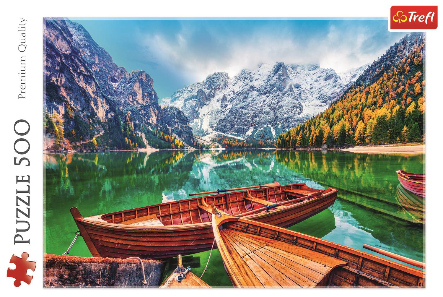 Lake Braies, Italy 500 piece puzzle