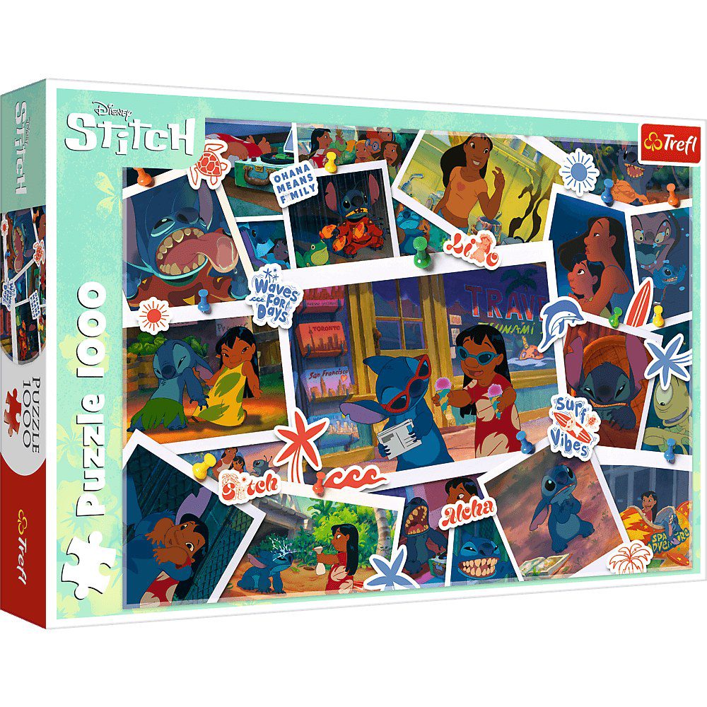 Lilo & Stitch 1000 Piece Puzzle. Lilo & Stitch on Vacation.