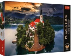 Premium Plus Quality 1000 Piece Photo Odyssey Puzzle: Lake Bled, Slovenia