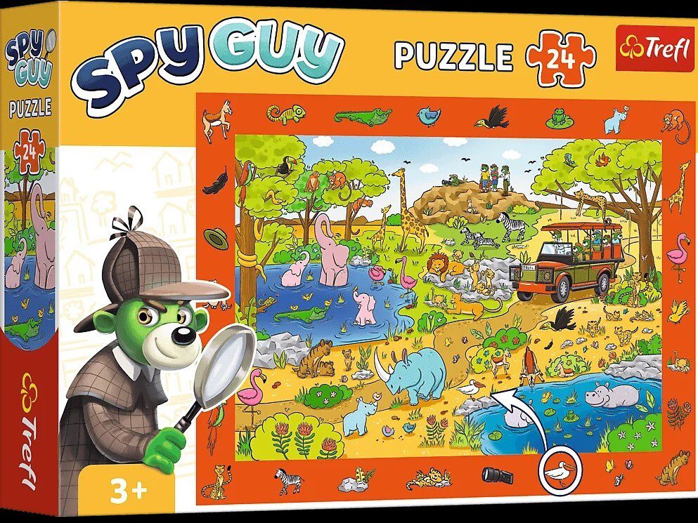 Spy Guy Safari Treflik Family Puzzle