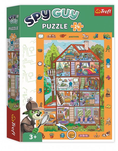 TREFL PUZZLE 24 – Observational Spy Guy at Home
