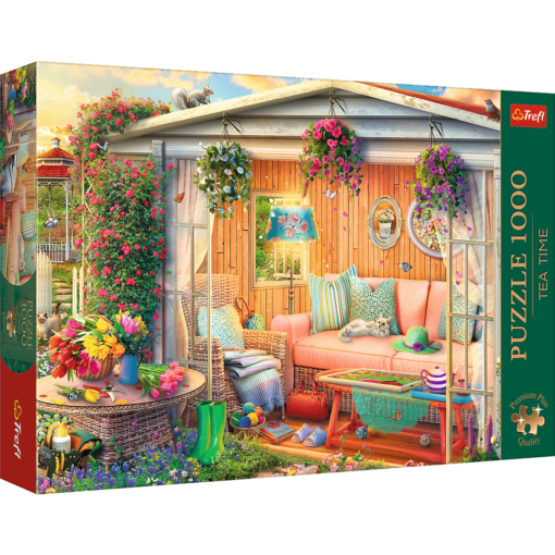 Tea Time My Favourite Place 1000 Piece Puzzle | Cozy Jigsaw