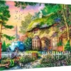 Tea Time: Stoney Lane Cottage 1000 pieces puzzle