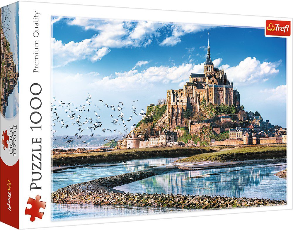 Trefl 1000 Piece Puzzle Mont Saint-Michel, France