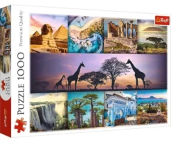 Trefl Africa 1000 Piece Collage Puzzle