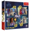 Trefl Disney Wish - Dreams come true - 4 in 1 puzzle (35,48,54,70 pieces)