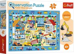 Trefl Find the picture - At the construction site - 70 piece puzzle