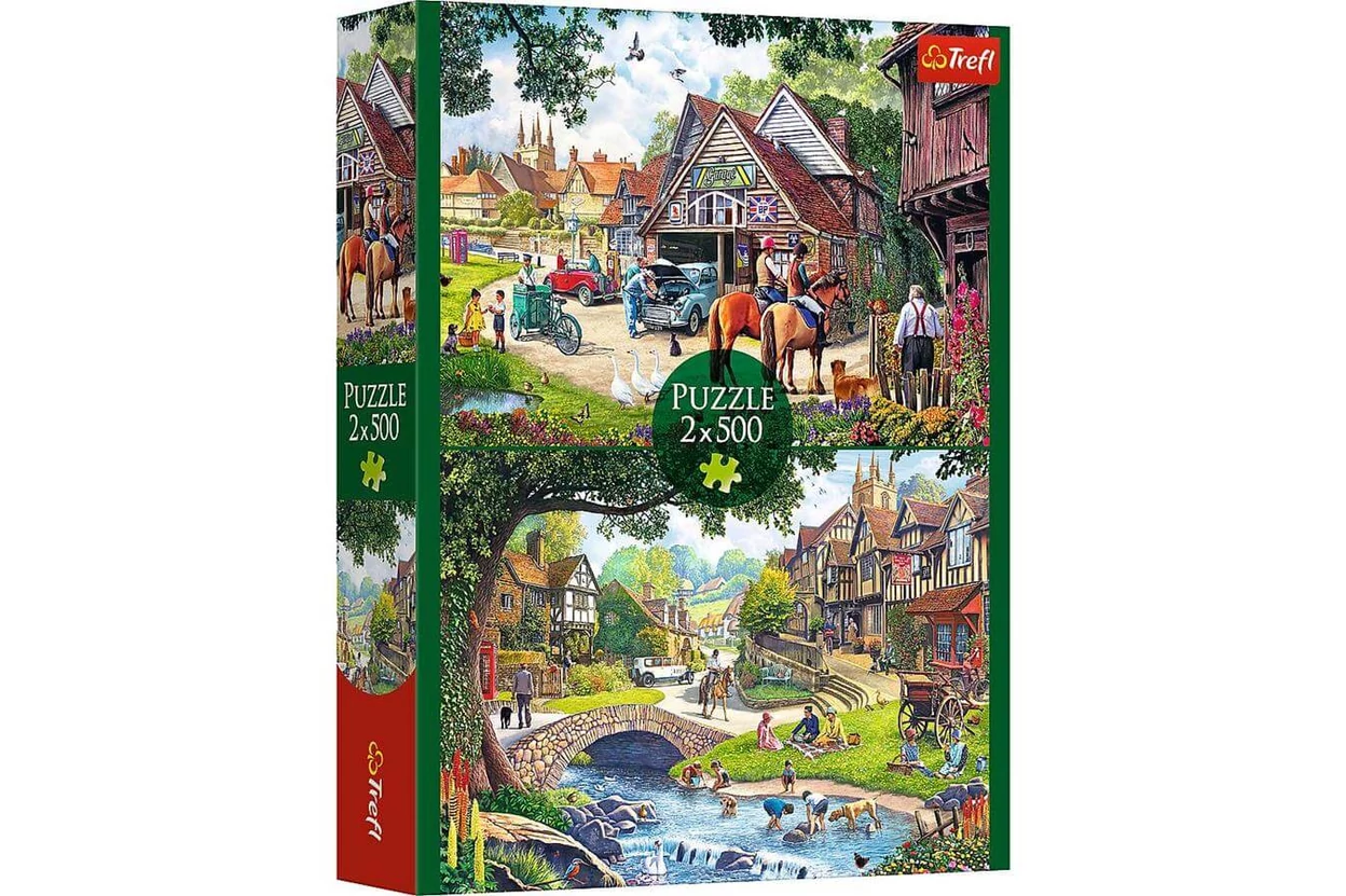 Trefl Idyllic life - 2 x 500 piece puzzle