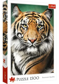 Trefl Jigsaw Puzzle 1500 Tiger Picture Frame