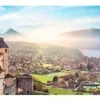 Trefl Menthon Castle, France 1000 Piece Panoramic Puzzle