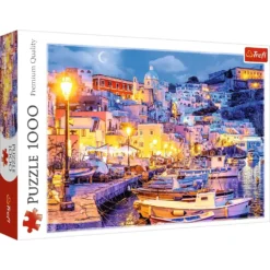 Trefl - Procida Island at Night, Italy Puzzle 1000 Puzzle