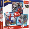 Trefl Spider Friends 3-in-1 Puzzle (20+36+50 pieces)