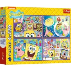 Trefl SpongeBob SquarePants - 4 x 250 piece puzzle