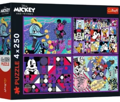 Trefl Puzzle 4x250 Mickey Mouse Adventure Series