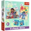 Puzzle 2in1 Happy Lilo and Stitch day + memory game