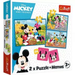Trefl Puzzle 2in1 Mickey Mouse and Matching pairs