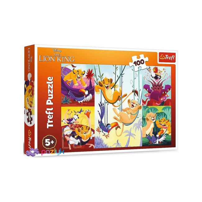 Trefl Puzzle - Lion King, 100 pieces