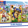 Trefl Dog Pack 3x80 Piece