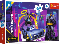 Trefl Puzzle Batman and Batwheels 60 pieces