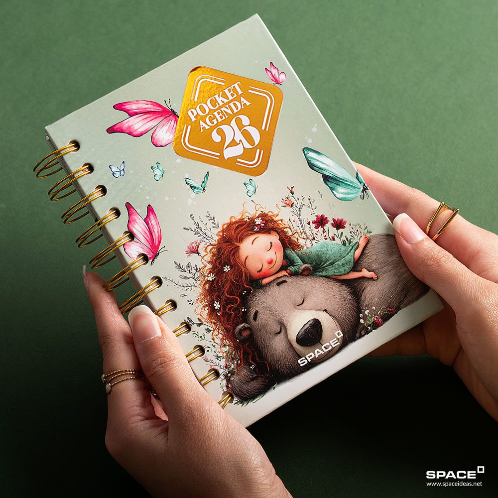 Dreambear Pocket Agenda Daily 2026