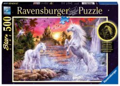 Ravensburger - Unicorns at the River Starline 500 pieces