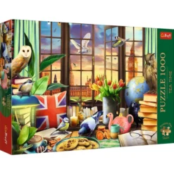 Trefl Puzzle All Things British - Scratch and Dent - 1000 Piece Jigsaw