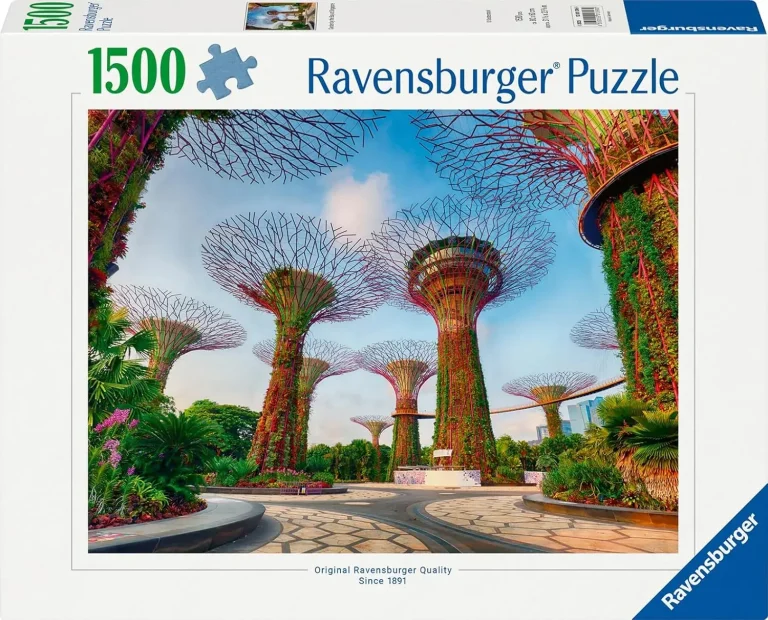 Ravensburger Puzzle 1500pc – Gardens By The Bay, Singapore