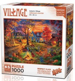 Ks Autumn Village Puzzle 1000 Pieces