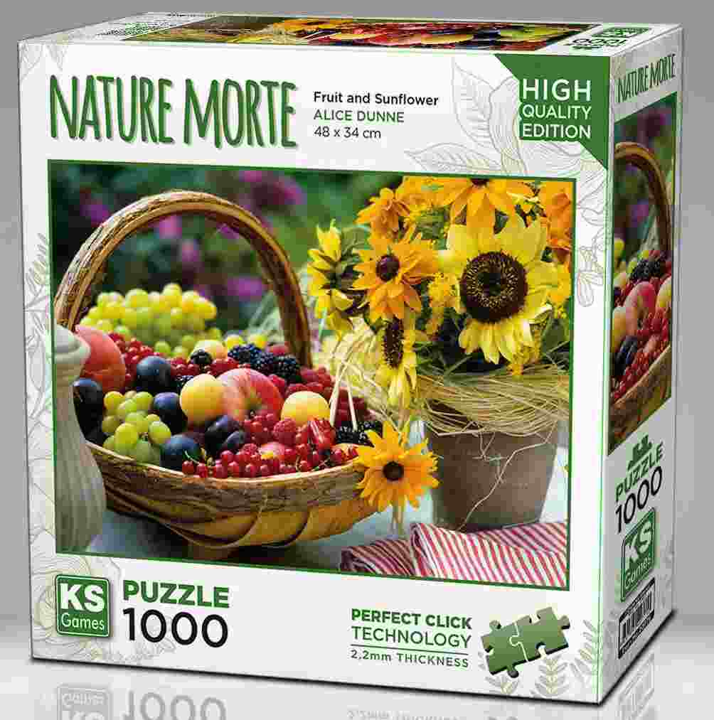 Ks Fruit and Sunflower Puzzle 1000 Pieces