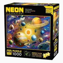 Ks Puzzle Solar System - neon