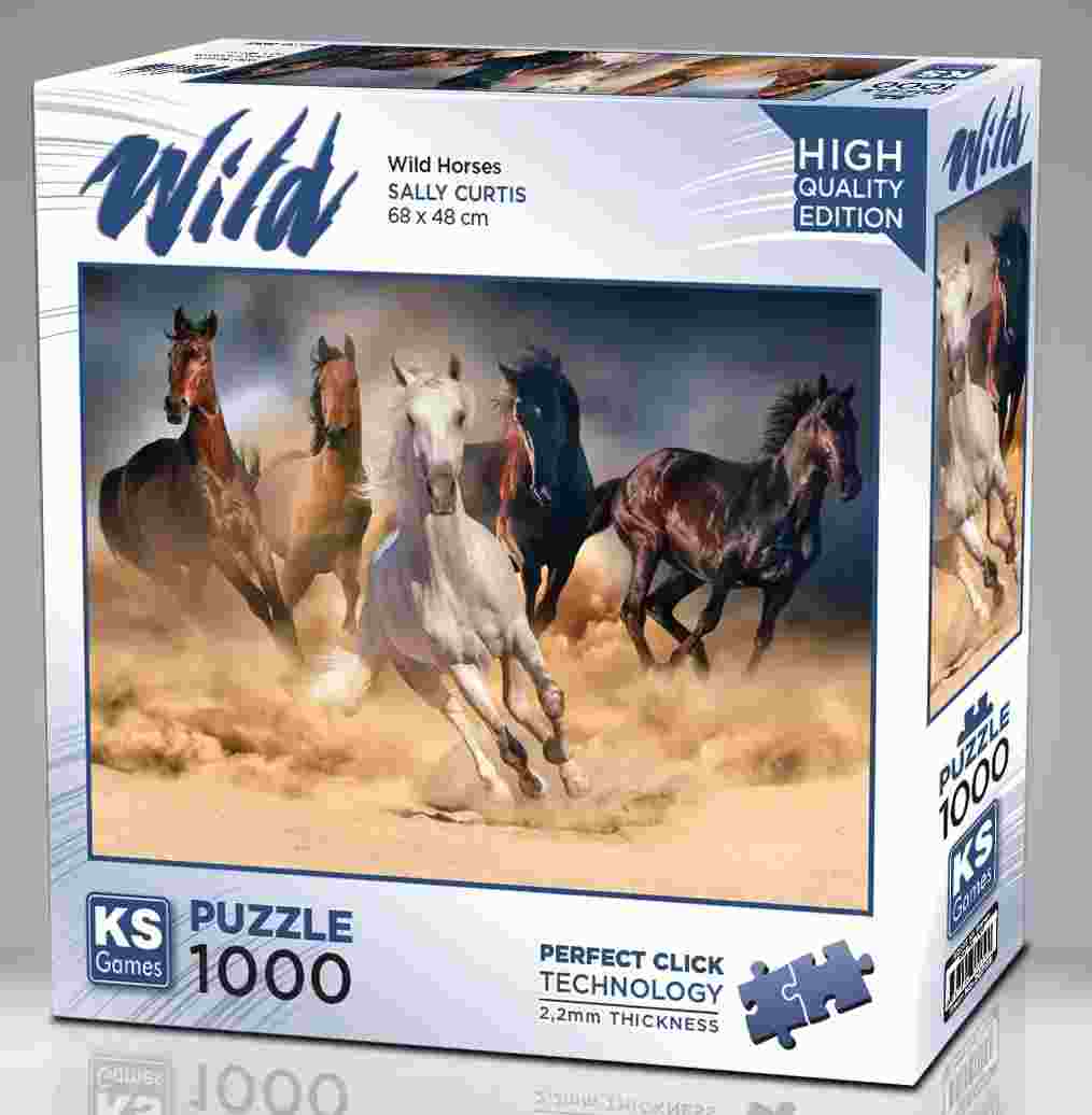 Wild Horses Educational Puzzle 1000 Pieces