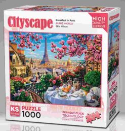 Breakfast in Paris Puzzle 1000 Pieces