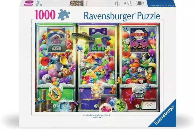 Animals Aliens & Ninjas 1000pc Jigsaw Puzzle