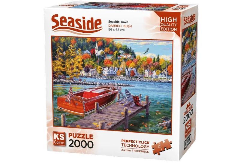 Ks Seaside Town Educational PUZZLE 2000 Pieces