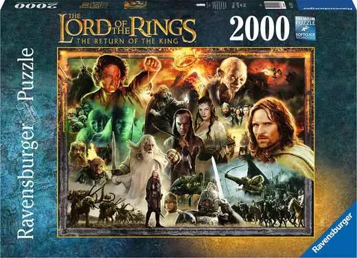 Ravensburger Puzzle The Lord of the Rings: Return of the King - 2000 Pieces Puzzle