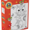 Coloring Puzzle - Cat