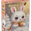 Snow Bunny - 24 Pieces