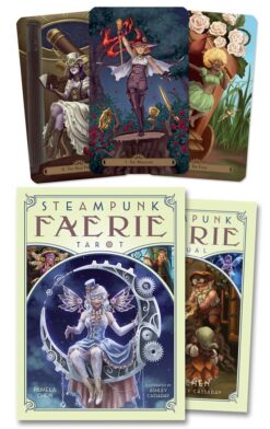Steampunk Faerie Tarot (78-Card Deck & Guidebook)