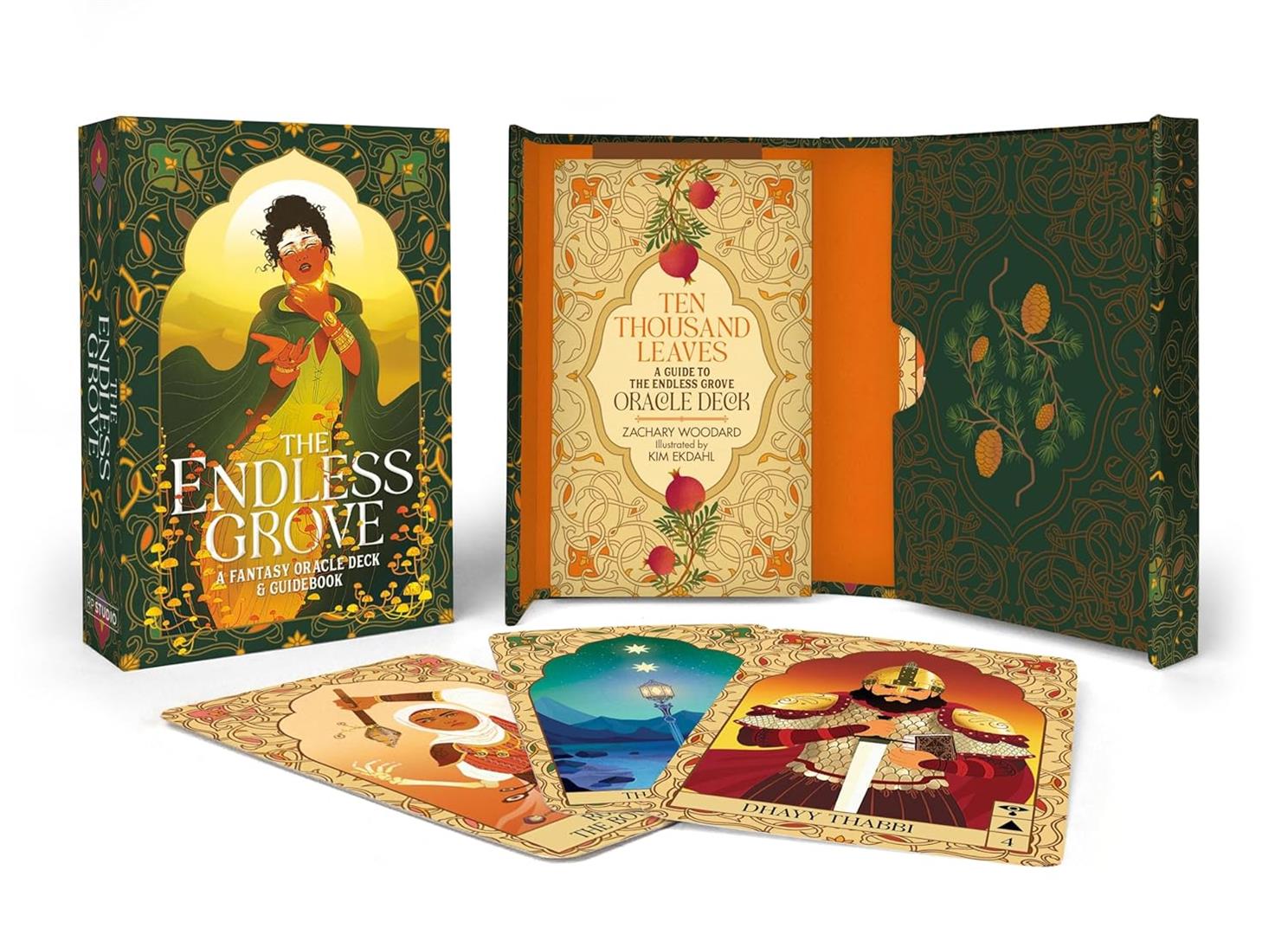 Endless Grove: A Fantasy Oracle Deck and Guidebook (50-Card