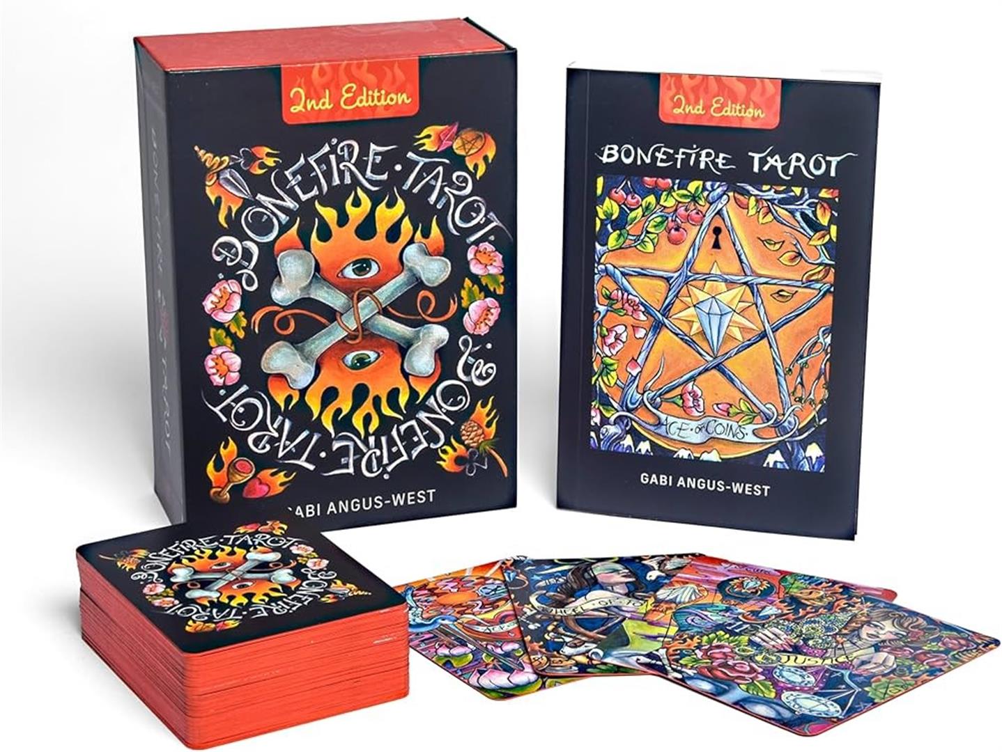 Bonefire Tarot (2nd Edition)(78-Card Deck & Guidebook)