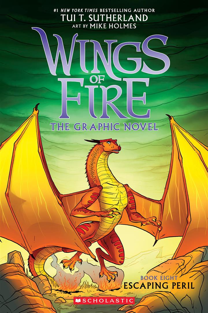 Escaping Peril: Wings of Fire 8 | ISBN 9781339001234 | Kalimat Store