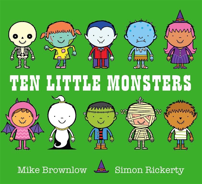 Ten Little: Ten Little Monsters | ISBN 9781408334034 | Kalimat Store