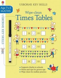 Wipe-Clean Times Tables 7-8 | ISBN 9781474922401 | Kalimat Store