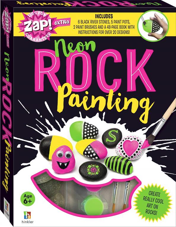 zap-extra-neon-rock-painting