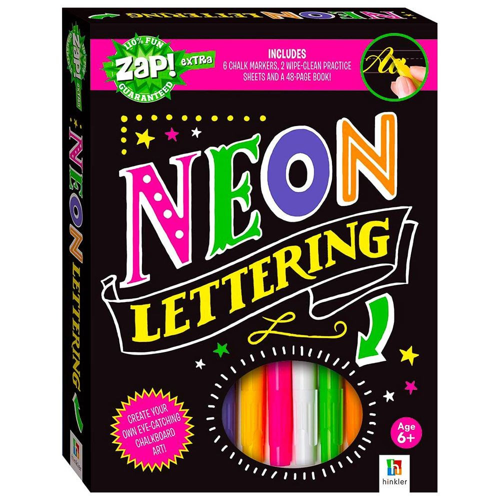 zap-extra-neon-chalk-lettering
