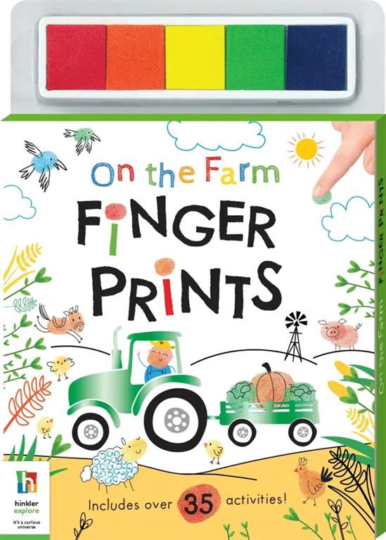 On the Farm - Finger prints | ISBN 9781488947391 | Kalimat Store