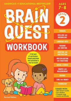 Brain Quest: Workbook: Grade 2 (Age: 7-8)(Revised Edition) | ISBN 9781523517367 | Kalimat Store